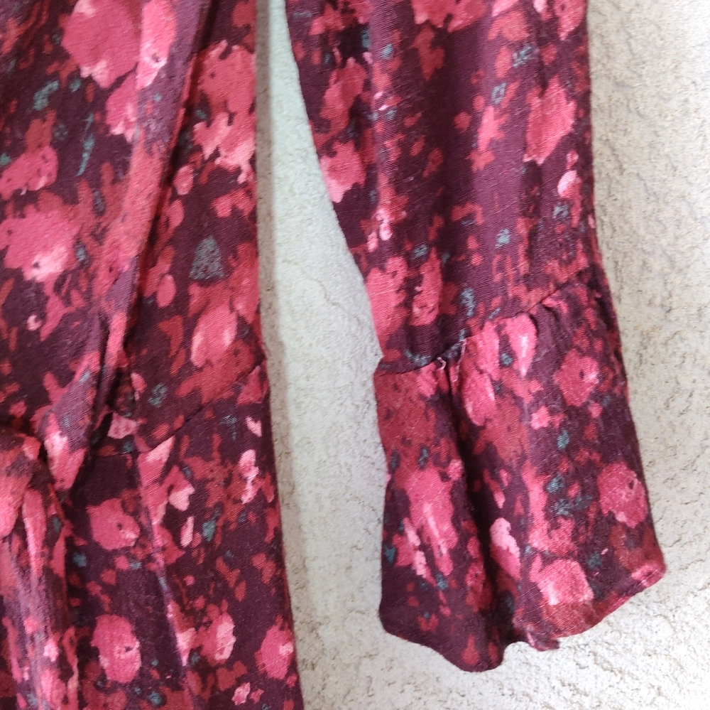 Free People Red Floral Jumpsuit - Picture 6 of 15
